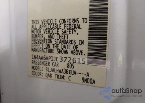 2018 Nissan Maxima 3.5 Platinum from USA, damaged, VIN 1N4AA6AP1JC372615